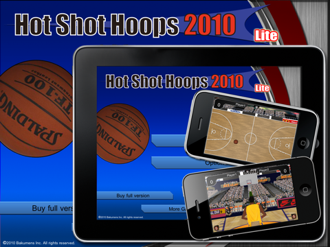 hot shot hoops 2010 ipad images 1