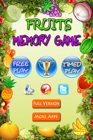 fruits memory game lite iphone images 1