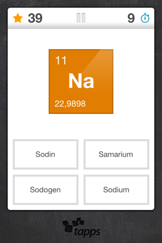 elements - periodic table element quiz iphone images 3
