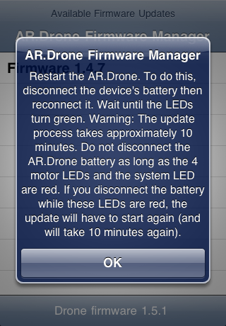 firmware manager for ar.drone iphone capturas de pantalla 4