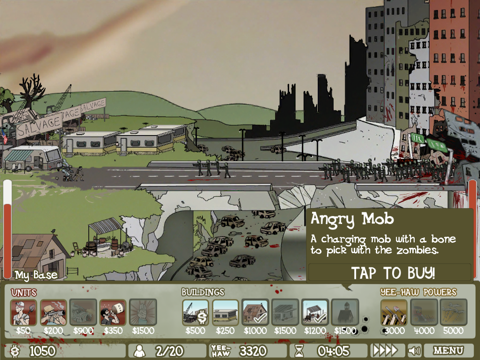 zombie trailer park iPad Captures Décran 2