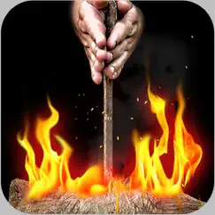 fire it up free - bow drill for iphone , ipad and ipod touch logo, reviews
