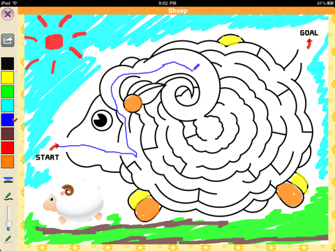 maze for kids lite ipad images 1