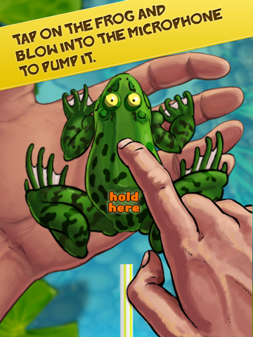 blow up the frog xxl - for ipad, hd ipad images 2