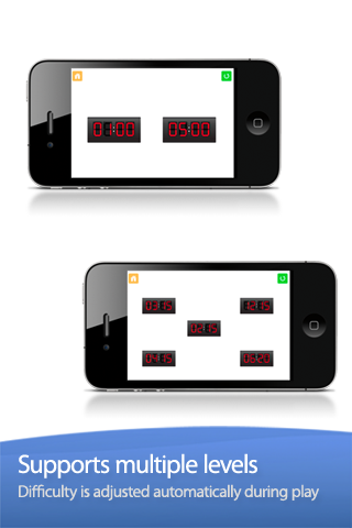 telling time - digital clock by photo touch iphone images 3