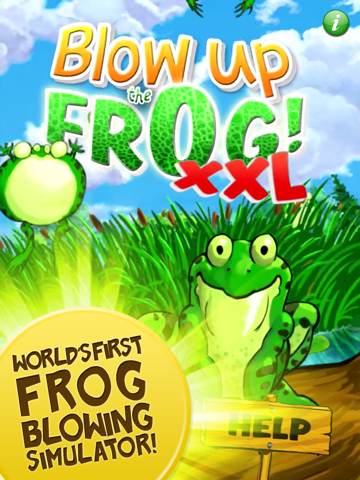 blow up the frog xxl - for ipad, hd ipad images 1