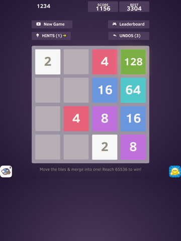 1234 - number tiles merge puzzle game free ipad resimleri 2