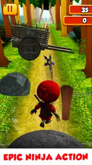 3d tiny ninja fun run free - mega kids jump race to the aztec temple games iphone images 2