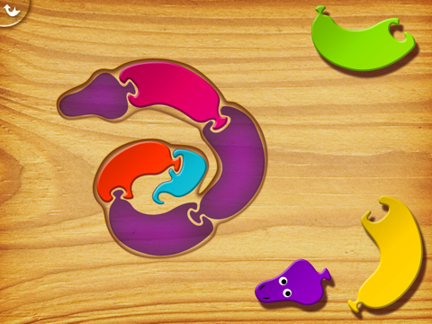 my first puzzles: snakes ipad images 1