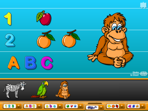abc magnetic land - alphabet, numbers, animals, fruits hd free ipad images 4