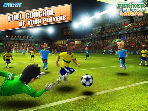 striker soccer london: your goal is the gold ipad images 2