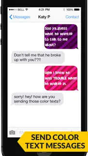 pimp my text - send color text messages with emoji 2 iphone images 1