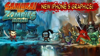 samurai vs zombies defense iphone images 1