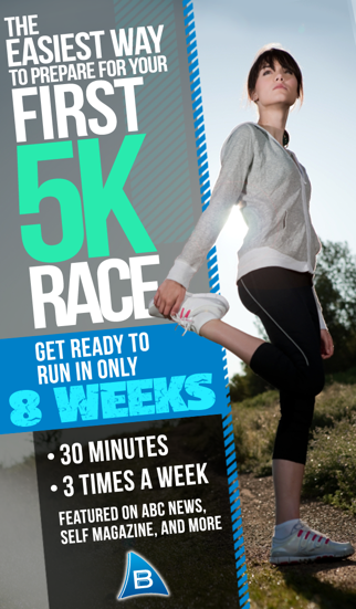 ease into 5k: run walk interval training program iphone images 1