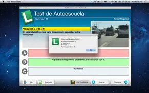 test autoescuela - permiso b iphone capturas de pantalla 3