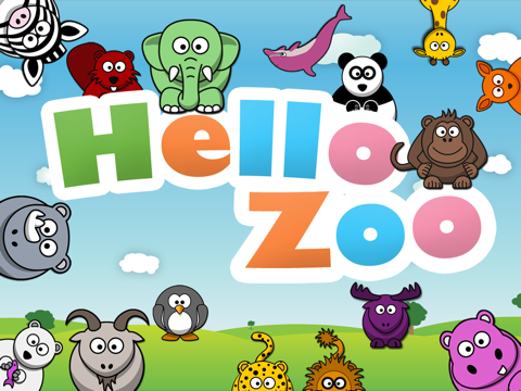 hello zoo for kids ipad capturas de pantalla 1