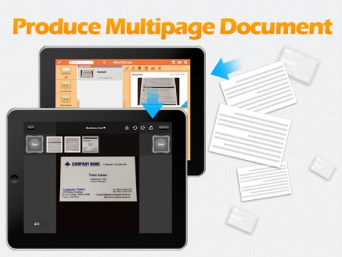 scanner document-scanner hd iPad Captures Décran 3