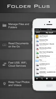 file manager - folder plus lite iphone capturas de pantalla 1
