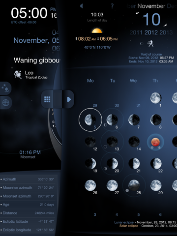 deluxe moon hd - moon phases calendar ipad images 2