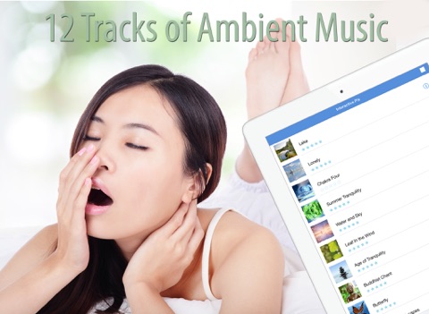 sleep sounds and spa music for insomnia relief iPad Captures Décran 4
