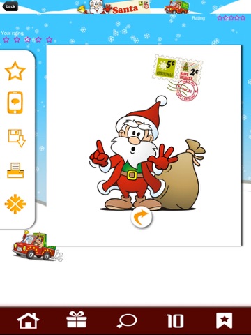 letter from santa - get a christmas letter from santa claus ipad images 3