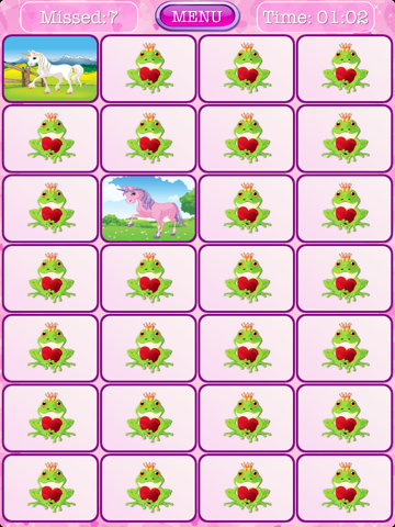 princess pony - matching memory game for kids and toddlers who love princesses and ponies ipad images 4
