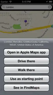 findmaps: search and find anything on a map iphone images 2