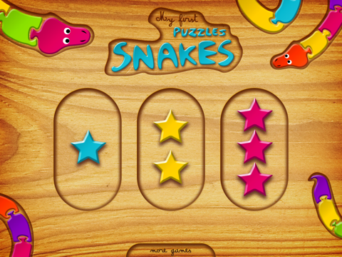 my first puzzles: snakes ipad images 4