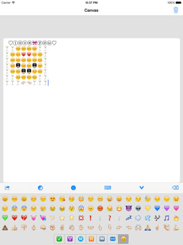 emoji keyboard 2 - smiley animations icons art & new hot/pop emoticons stickers for kik,bbm,whatsapp,facebook,twitter messenger айпад изображения 1