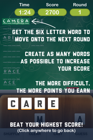 anagram academy - jumble text, spell words, and become an unscramble master iphone images 1
