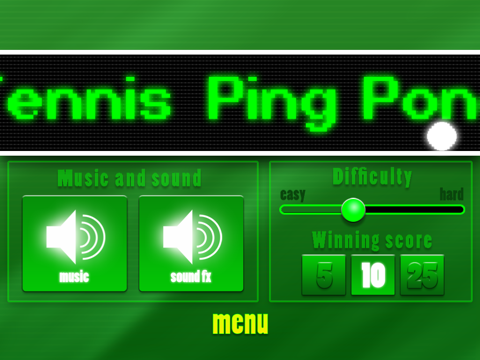 gratuit tennis ping pong iPad Captures Décran 4