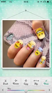 nails camera - nail art stickers for instagram, tumblr, pinterest and facebook photos iphone images 3