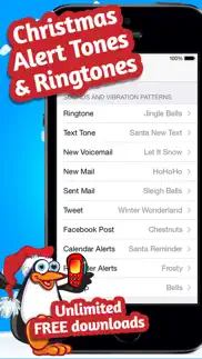 christmas alert tones - настройте собственные новые оповещения о голосовой почте, электронной почте, sms и т. д. айфон картинки 1