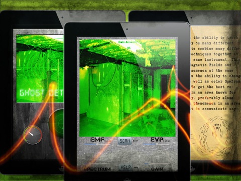 ghost detector tool - free evp, emf, and tracking tool ipad images 1