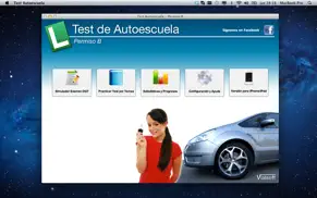 test autoescuela - permiso b iphone capturas de pantalla 1