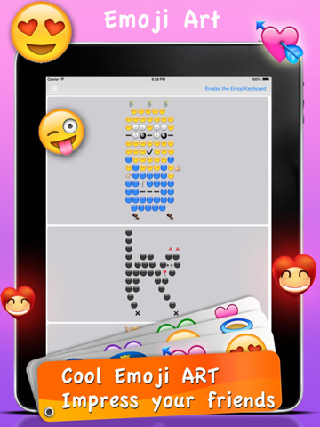 emoji emoticons & animated 3d smileys pro - sms,mms faces stickers for whatsapp айпад изображения 2