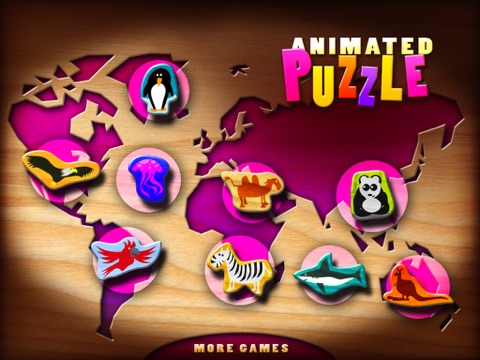 animated puzzle - a new way of playing with wooden jigsaw puzzles ipad images 1