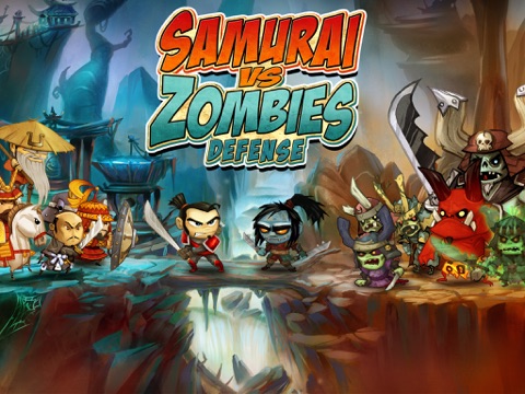 samurai vs zombies defense ipad images 1