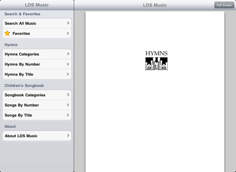 lds music for ipad iPad Captures Décran 2