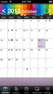 matrix calendar iphone resimleri 1