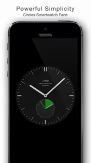 circles - smartwatch face and alarm clock iPhone Captures Décran 1