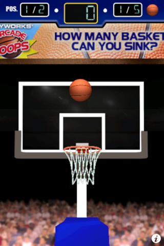3 point hoops® basketball free iphone images 3