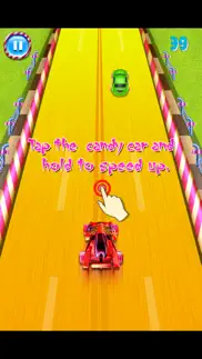 candy car race - drive or get crush racing iphone resimleri 2