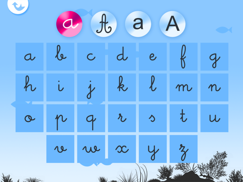 write the alphabet - free app for kids and toddlers - abc - kid - toddler ipad images 3