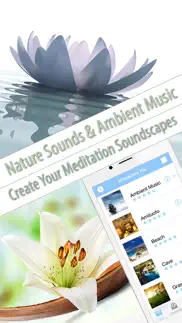 meditation sounds and ambient music to meditate iPhone Captures Décran 1