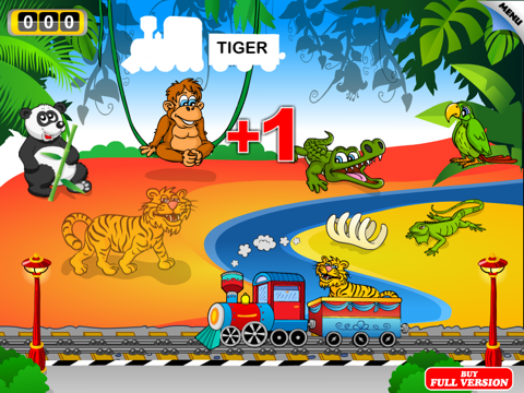 abby - animal train - first word hd free by 22learn ipad images 3