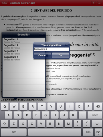 grammatica italiana ipad capturas de pantalla 3