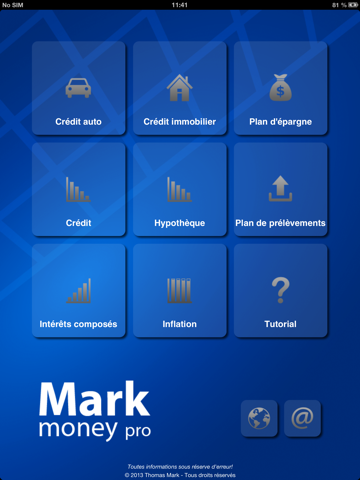 calculatrice de prêts et de l'épargne - markmoneypro iPad Captures Décran 1