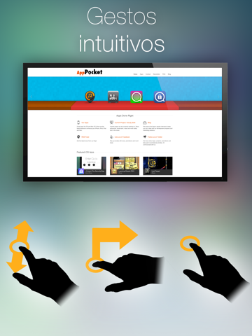 internet para apple tv - navegador web ipad capturas de pantalla 2