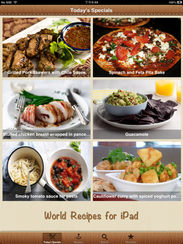 world recipes - cook world gourmet ipad images 3